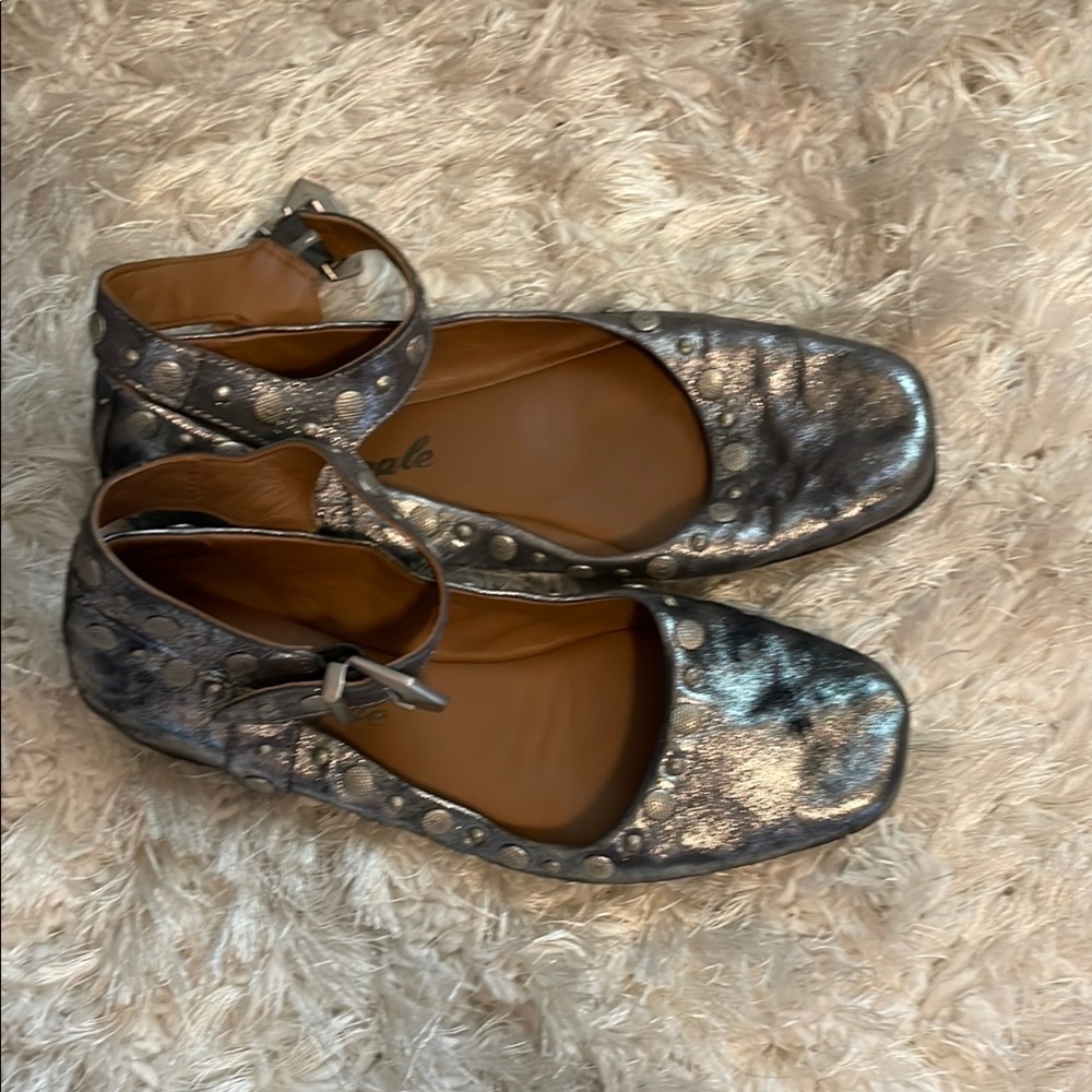 Metallic Silver Women's Shoes